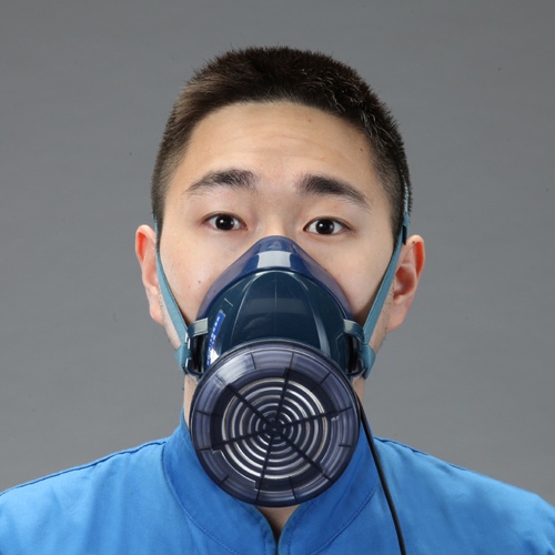電動ファン付き呼吸用保護具(アスベスト対応)【EA800MR-4】
