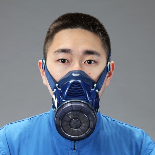 電動ファン付き呼吸用保護具(アスベスト対応)【EA800MR-6】