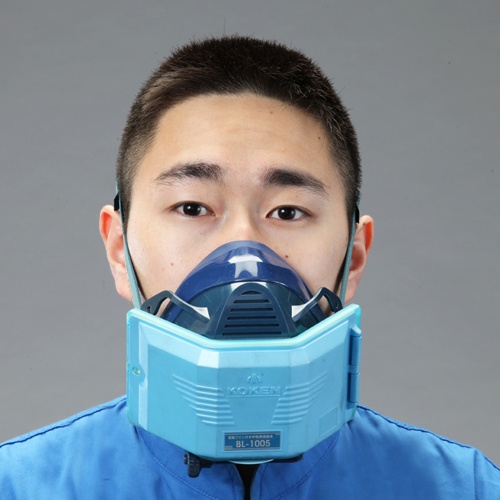 電動ファン付き呼吸用保護具(伝声器付)【EA800MR-1】