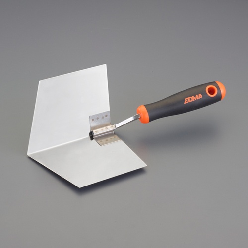 内角鏝(パテ塗り用/ステンレス)【EA588-91】