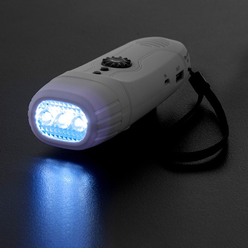 非常用ライト/LED(手廻し発電/ラジオ付)【EA758-52】