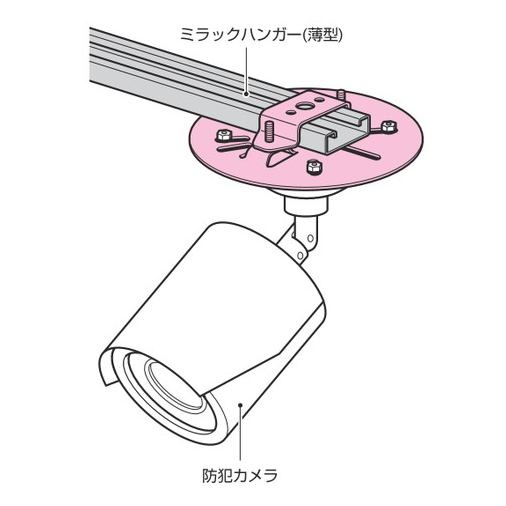 防犯カメラ取付プレート【EA440AF-198】