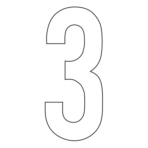 路面道路標識[3]【EA983BZ-3】