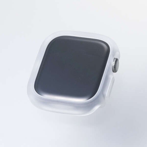 Apple Watch 42mm/フルカバーケース/TOUGHSLIM/プレミアムガラス/高透明/クリア【AW-25BFCTSLCR】