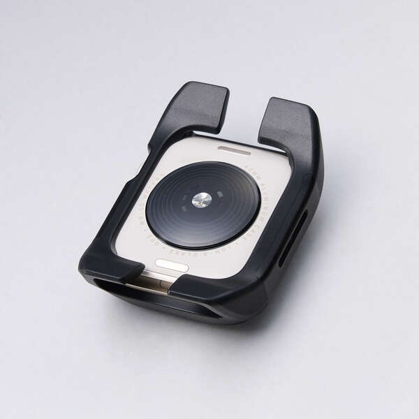 Apple Watch 44mm/バンパーケース/ZEROSHOCK/ブラック【AW-25DFCZEROBK】