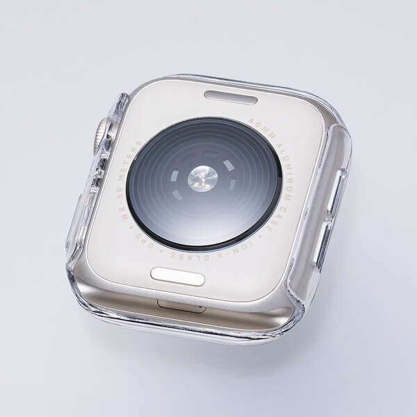 Apple Watch 40mm/フルカバーケース/プレミアムガラス/高透明/クリア【AW-25EFCGCR】