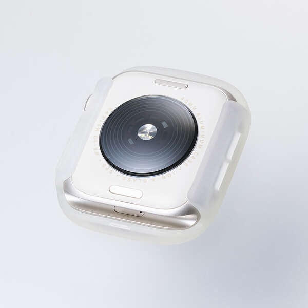 Apple Watch 40mm/フルカバーケース/TOUGHSLIM/プレミアムガラス/高透明/クリア【AW-25EFCTSLCR】