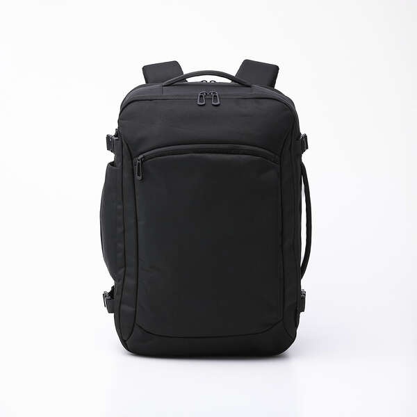 バックパック/マチ拡張/圧縮機能/出張/15.6inch/大容量/180°フルオープン/ブラック【BM-BPTRCSEPBK】