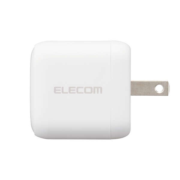 AC充電器/スマホ、タブレット用/USB PD/65W/USB-C/スイングプラグ/ホワイト【MPA-AC12465WH】