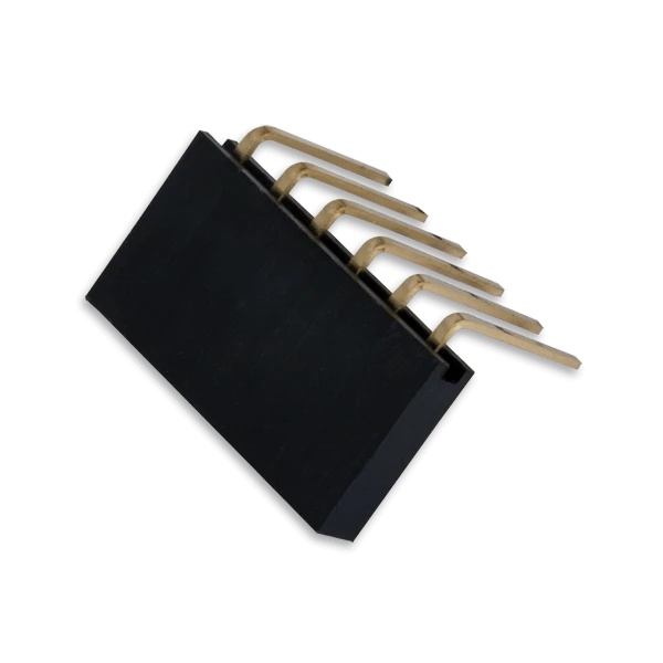 Pmod Female Right Angle 6-pin Header【240-078】