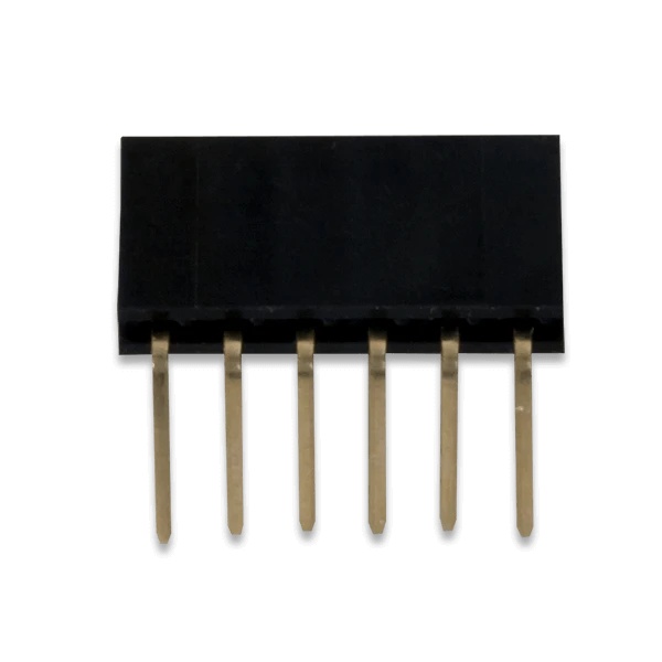 Pmod Female Right Angle 6-pin Header【240-078】