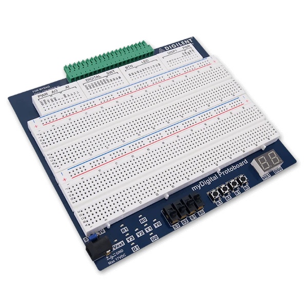 myDigital Protoboard for NI myDAQ& myRIO【6002-410-006】