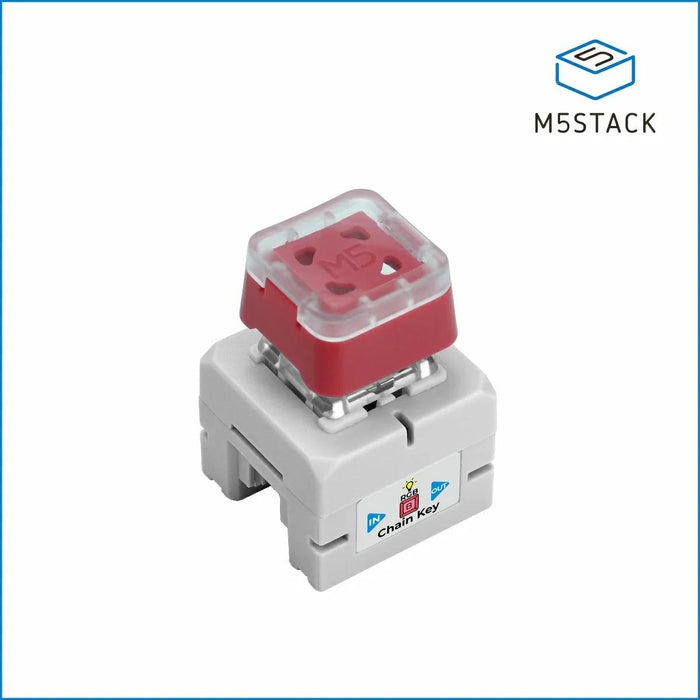 M5Stack Chain メカニカルキーパッド(STM32G031搭載)【M5STACK-U206】