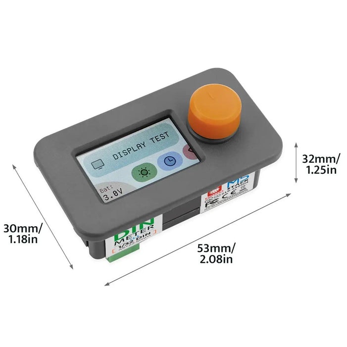 M5Stack Din Meter v1.1(M5Stamp S3A搭載)【M5STACK-K134-V11】
