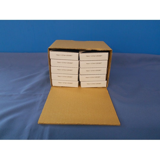 白紙折畳 10冊入 31.75m【76mmX127mmX250SET】