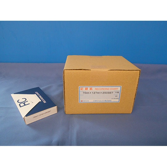 白紙折畳 10冊入 31.75m【76mmX127mmX250SET】