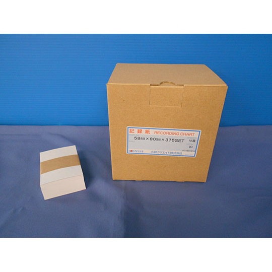 白紙折畳 10冊入 30m【58mmX80mmX375SET】