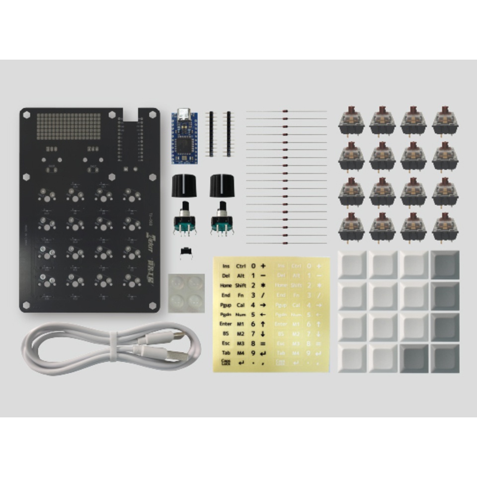 テンキーマクロパッド(キット)【TJ-002】