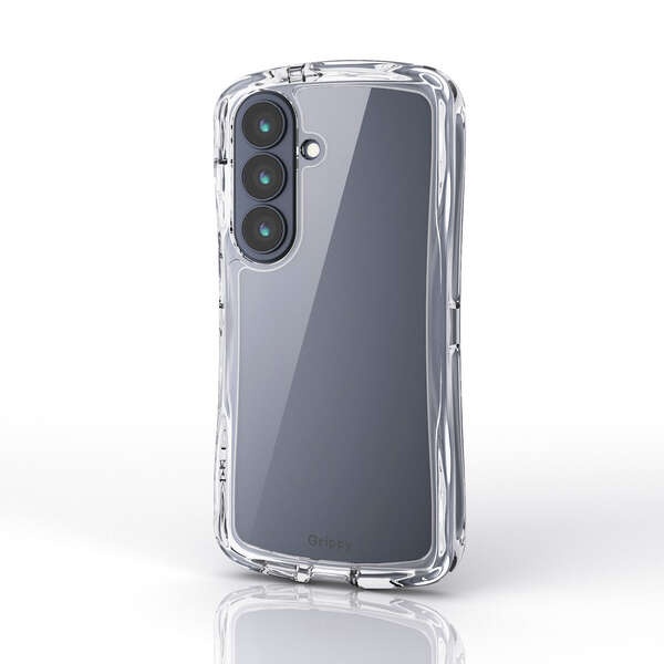 Galaxy S26 Grippy ハイブリッドケース クリア【PM-G261GRPACR】