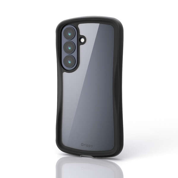 Galaxy S26 Grippy ハイブリッドケース フレームカラー【PM-G261GRPFCBK】