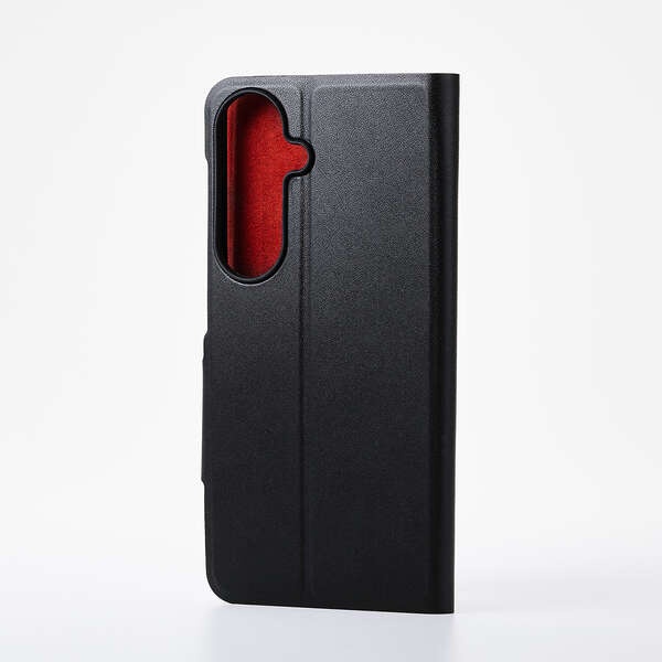 Galaxy S26 手帳型ケース 薄型 磁石付【PM-G261PLFUBK】