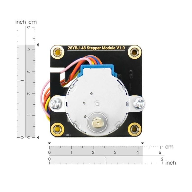 DFRobot 28BYJ-48ドライバ一体型ステッピングモーター(5V/0.9kgf・cm)【DFROBOT-DFR1199】