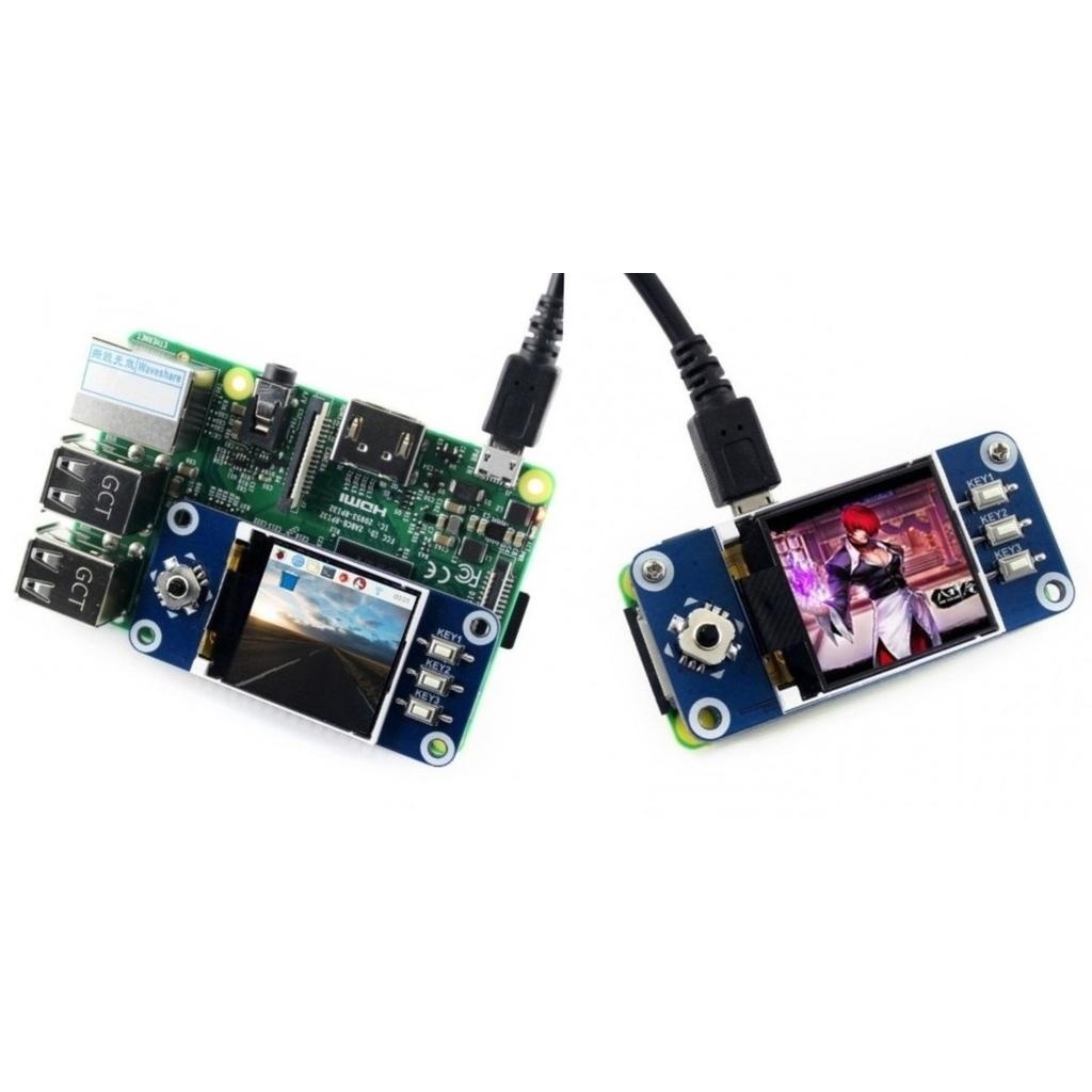 Waveshare Raspberry Pi用 1.44インチLCD HAT【WAVESHARE-13891】
