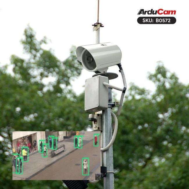 Arducam Raspberry Pi CM5搭載 屋外用AIセキュリティカメラキット(IP66、PoE)【UCTRONICS-B0572】