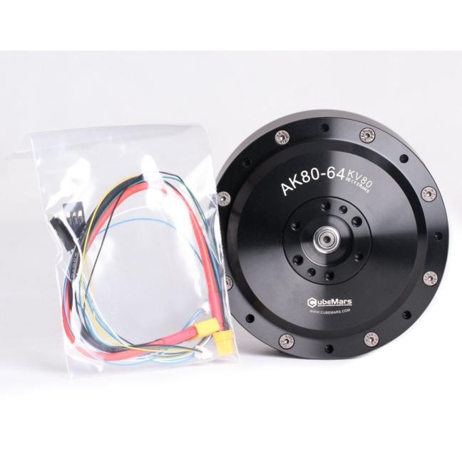 AKシリーズロボットアクチュエータ ドライバーボード付き【AK80-64-KV80-D】