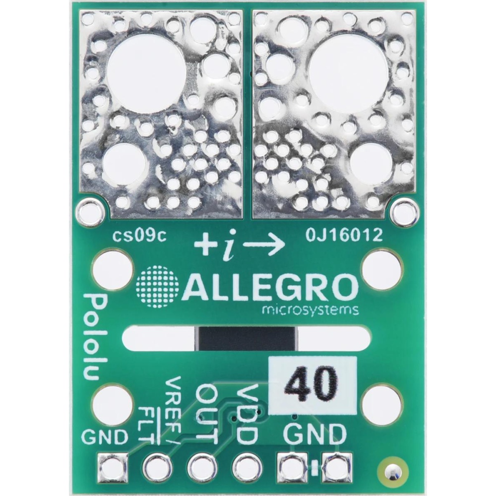 ACS37030 電流センサコンパクトモジュール(ー40～40A、3.3V)【POLOLU-5695】