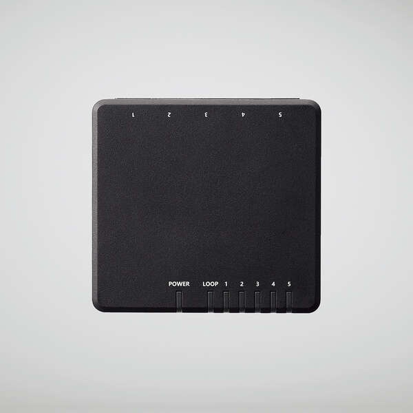 Giga対応スイッチングHub/5ポート/磁石付き/プラスチック筐体/電源外付モデル/ブラック【EHC-G05PA4-JB】
