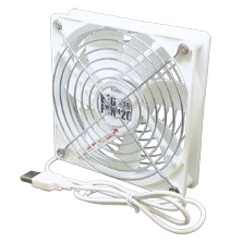 USBファン ホワイト IROJIRO【BIGFAN120U-WH】