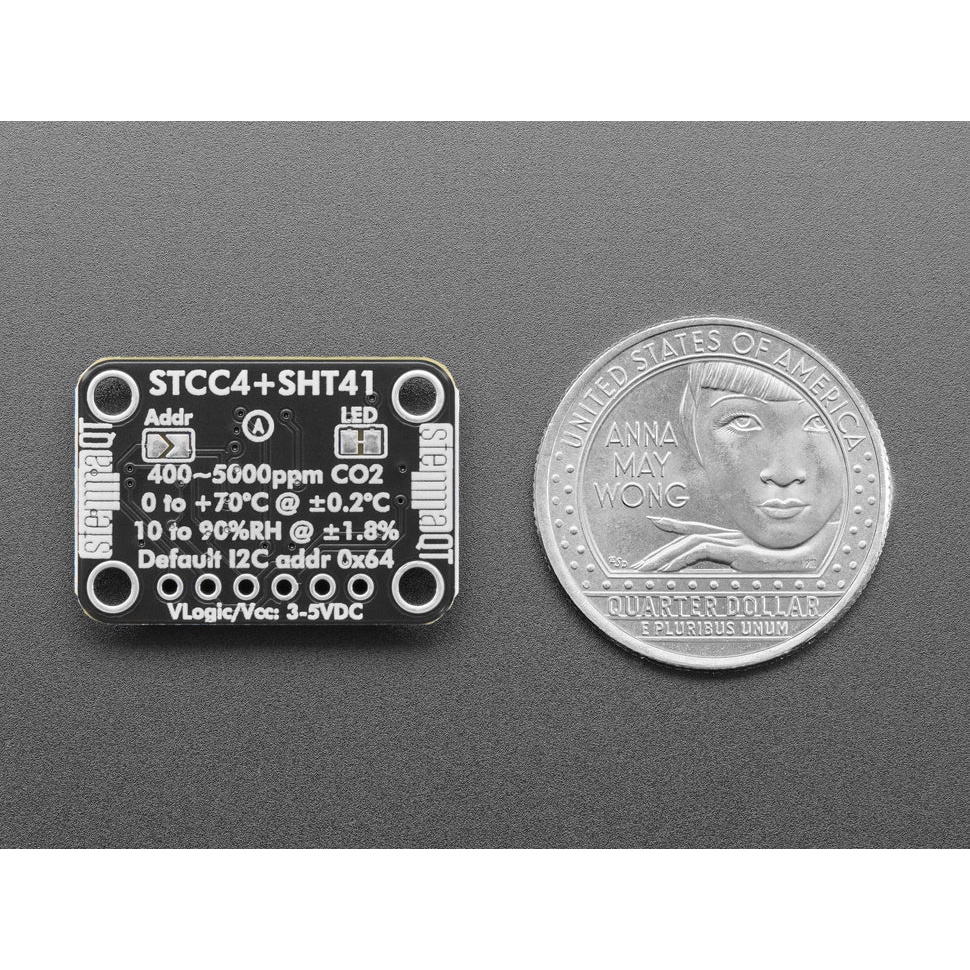 STEMMA QT/Qwiic互換 STCC4＆SHT41搭載 CO2/温湿度センサモジュール【ADA-6478】