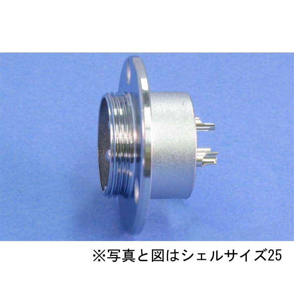 メタルコンセント NCS-142-R 七星科学研究所製|電子部品 メタルコンセント NCS-142-R 七星科学研究所製|電子部品