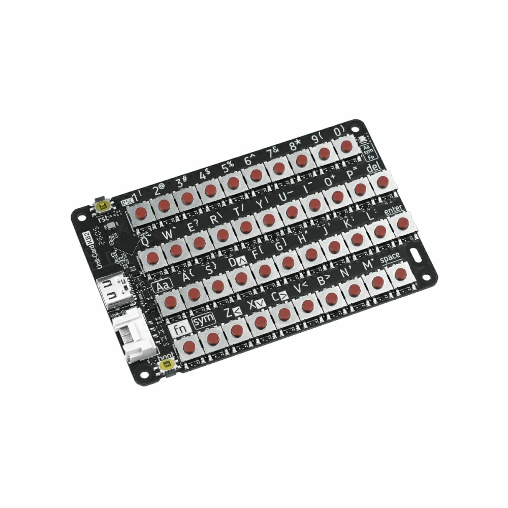 M5Stack用CardKB2 カード型キーボードユニット(ESP32-C61)【M5STACK-U215】