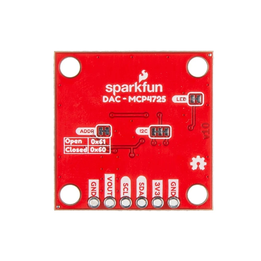 SparkFun Qwiic 12ビットDACブレークアウト - MCP4725【BOB-31206】