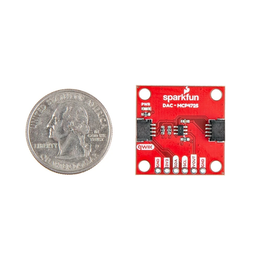 SparkFun Qwiic 12ビットDACブレークアウト - MCP4725【BOB-31206】