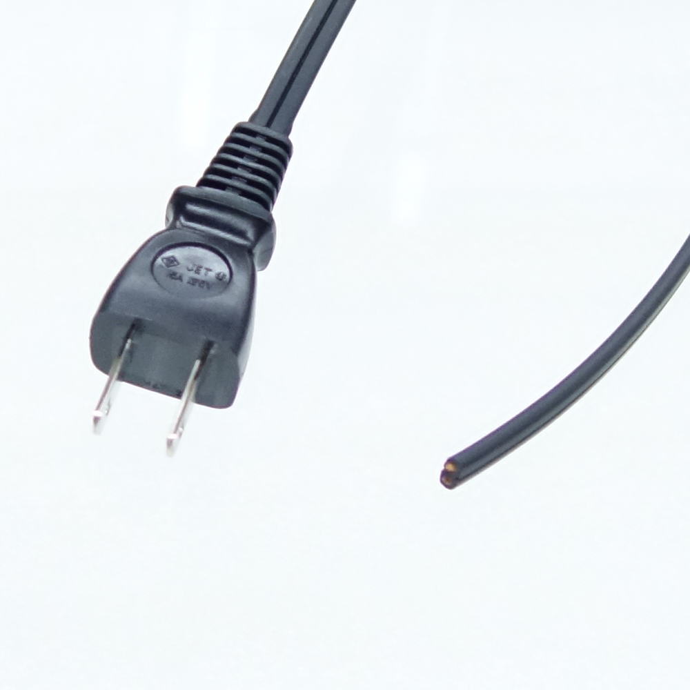 耐熱プラグ付コード 黒 1.25HHFFﾌﾟﾗｸﾞﾂｷ2M -製｜電子部品