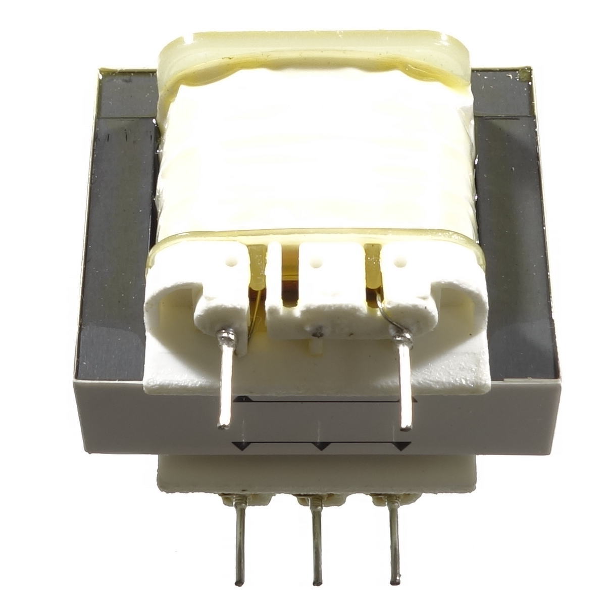トランス 単相：複巻 1次：100V 2次：15V 50mA センタータップ【HP-155】