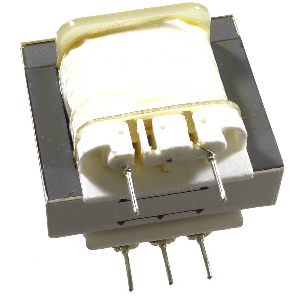 トランス 単相：複巻 1次：100V 2次：6V 120mA センタータップ【HP-612】