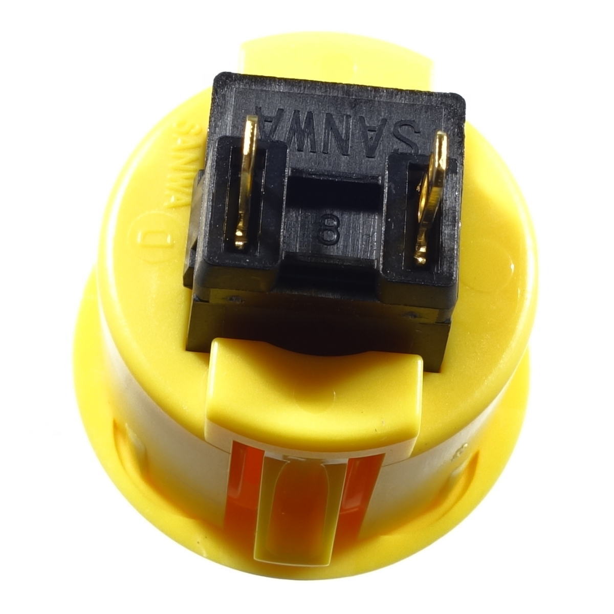 押しボタンスイッチ 24mm 黄【OBSF-24-Y】
