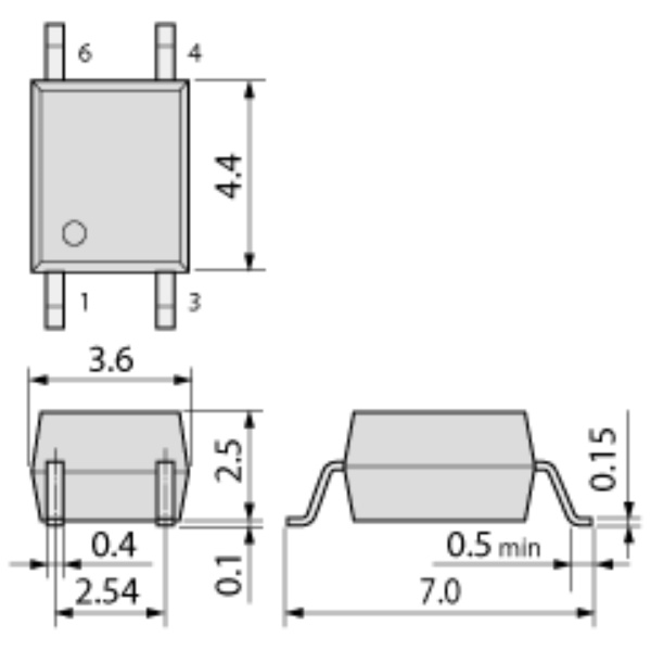 精密機器　TOSHIBA  TLP127(TPL,U,F)    3000個 TLP127(U,F) Toshiba - Optocouplers - Distributors, Price