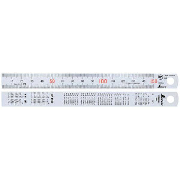 直尺シルバー1000mm 13048 シンワ測定製｜電子部品・半導体通販のマルツ