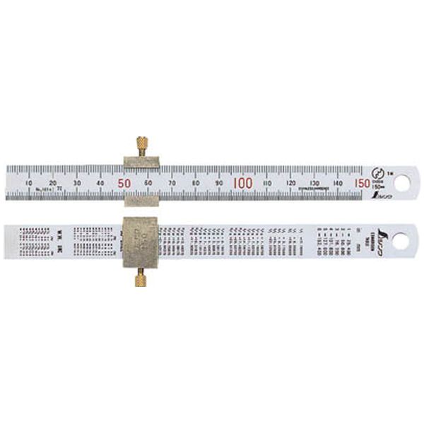 直尺150mmストッパー付 76751 シンワ測定製｜電子部品・半導体通販のマルツ
