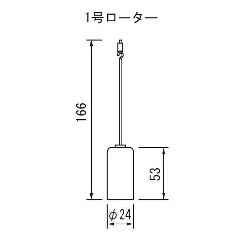 卸売 ビスコテスター アズワン製｜電子部品 1-503-08 1号ローター 研究用機器・計測機器