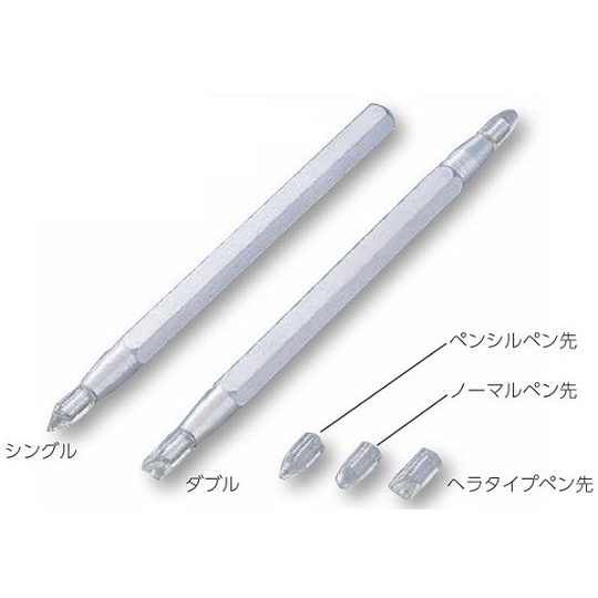 スティックペンシル導電 1袋(10個入)【1-6133-23】