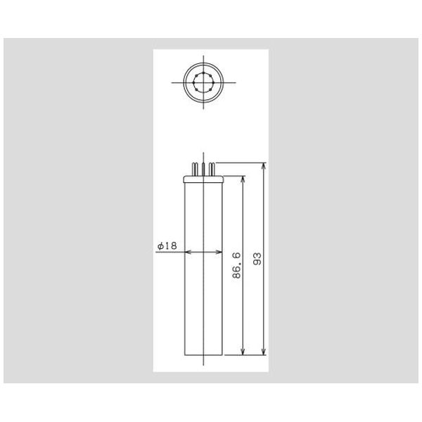 ピラニ真空計 GP-1G/WP-01【2-080-01】