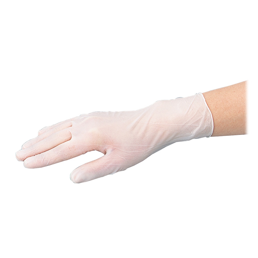 クリーンノール手袋 PVC パウダーフリー M 100枚入【6-905-02】