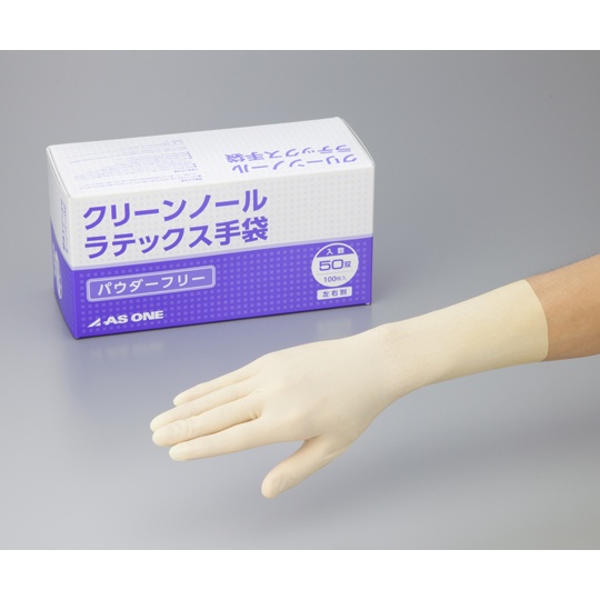 クリーンノール手袋(パウダーフリー) M 50双入【6-906-22】