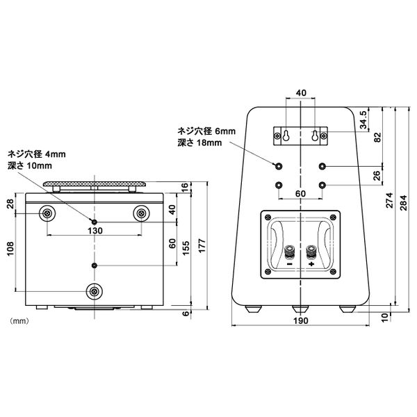 ブックシェルフスピーカー ピアノブラック 1台【NS-B500】